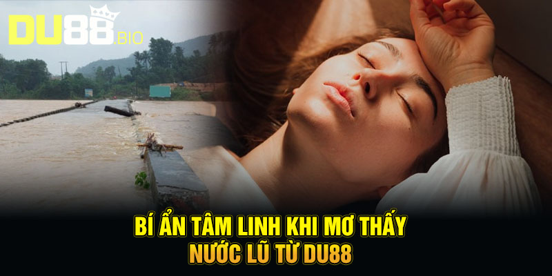 Mơ Thấy Nước Lũ - Báo Hiệu Lộc Tài Sắp Tràn Vào Nhà 3 Bí ẩn tâm linh khi mơ thấy nước lũ từ Du88